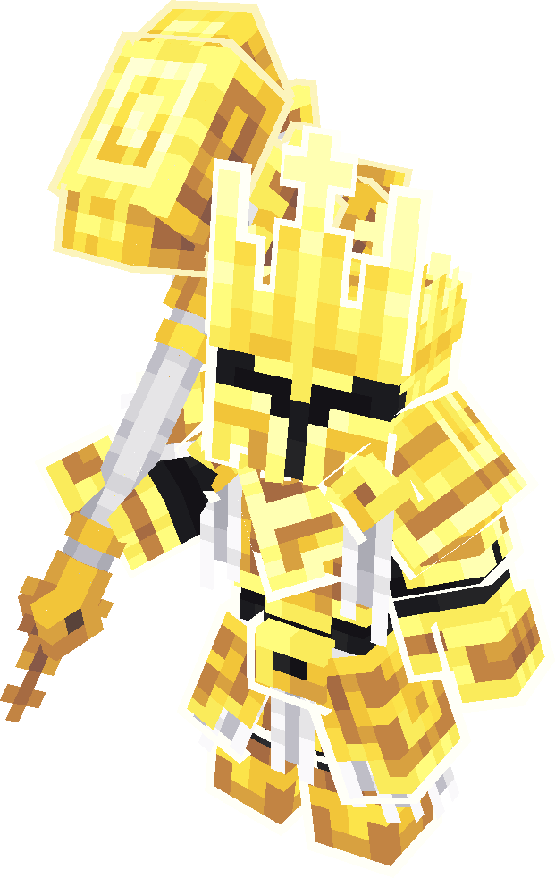Divine Sovereign Armor 3D render by Meluch